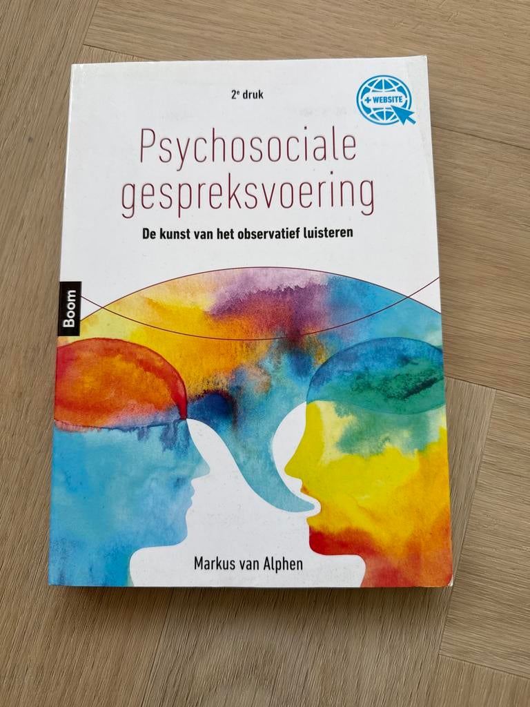 Psychosociale gespreksvoering - Markus van Alphen, Ophalen of Verzenden, Gelezen, Overige onderwerpen