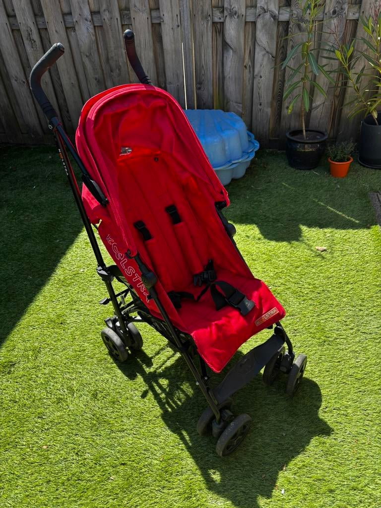 Koelstra paraplu buggy incl regenhoes en fietsdrager, Ophalen, Zo goed als nieuw, Koelstra, Regenhoes