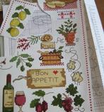 Borduurpatroon  Merklap Frankrijk    nr 5897, Verzenden, Nieuw, Handborduren, Patroon