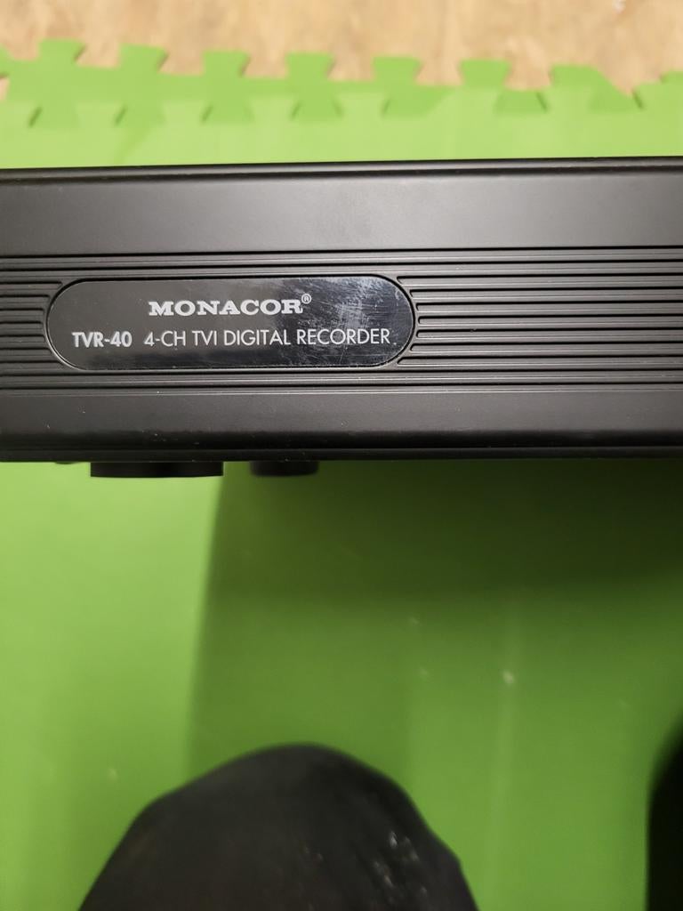 Monacor TVR-40 4-CH TVI digitale recorder, Ophalen of Verzenden