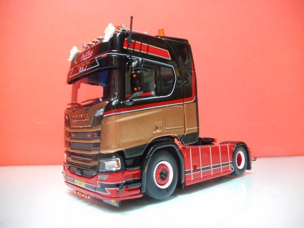 TEKNO SCANIA NGR BART SLUIJS TRANSPORT 89217, Hobby en Vrije tijd, Modelauto's | 1:50, Ophalen of Verzenden, Nieuw, Bus of Vrachtwagen