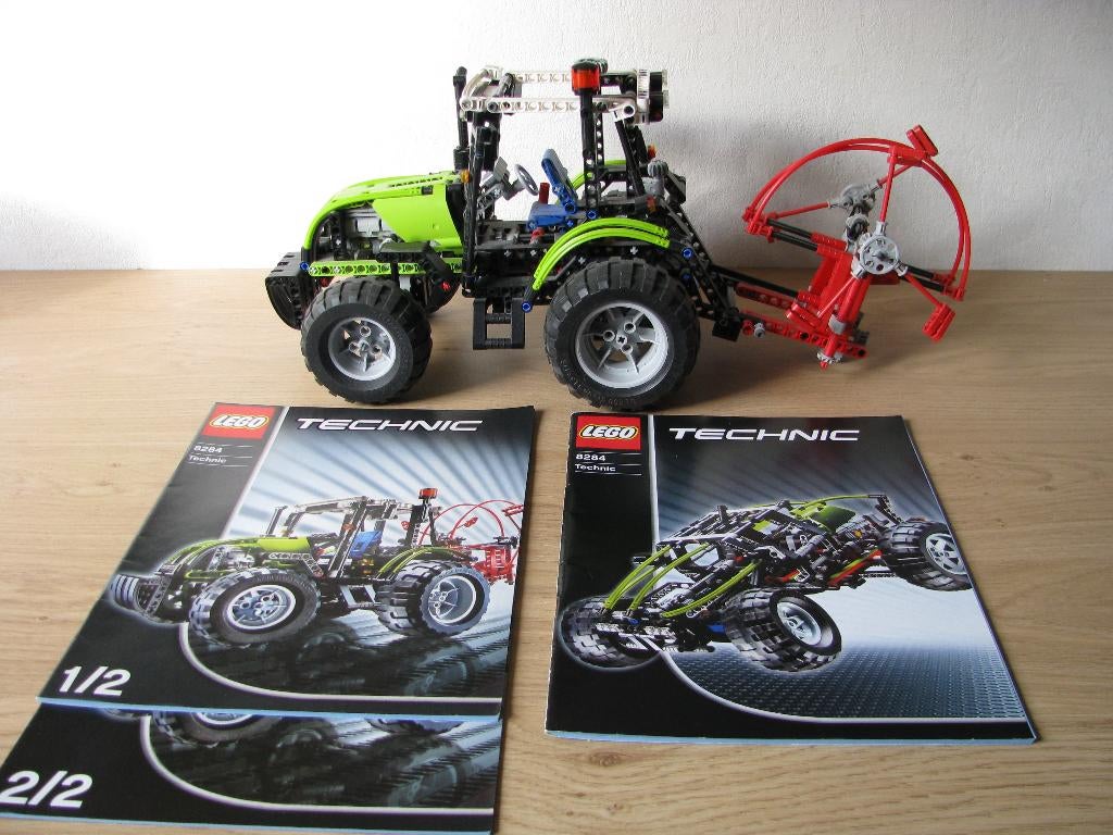 Lego Technic - 8284 - Tractor, Ophalen, Lego, Compleet, Zo goed als nieuw