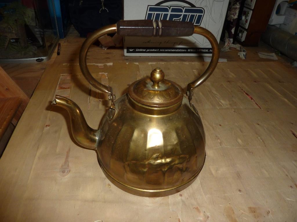 antieke koperen waterketels, Antiek en Kunst, Antiek | Koper en Brons, Ophalen of Verzenden, Koper