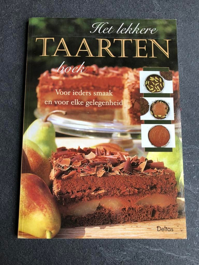 Het lekkere taartenboek -Voor iedere smaak, elke gelegenheid, Ophalen of Verzenden, Zo goed als nieuw, Nederland en België, Taart, Gebak en Desserts