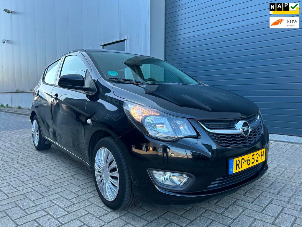 Opel Karl 1.0 ecoFLEX Edition AUT AIRCO PDC 2018, 839 kg, Stof, Gebruikt, Euro 6