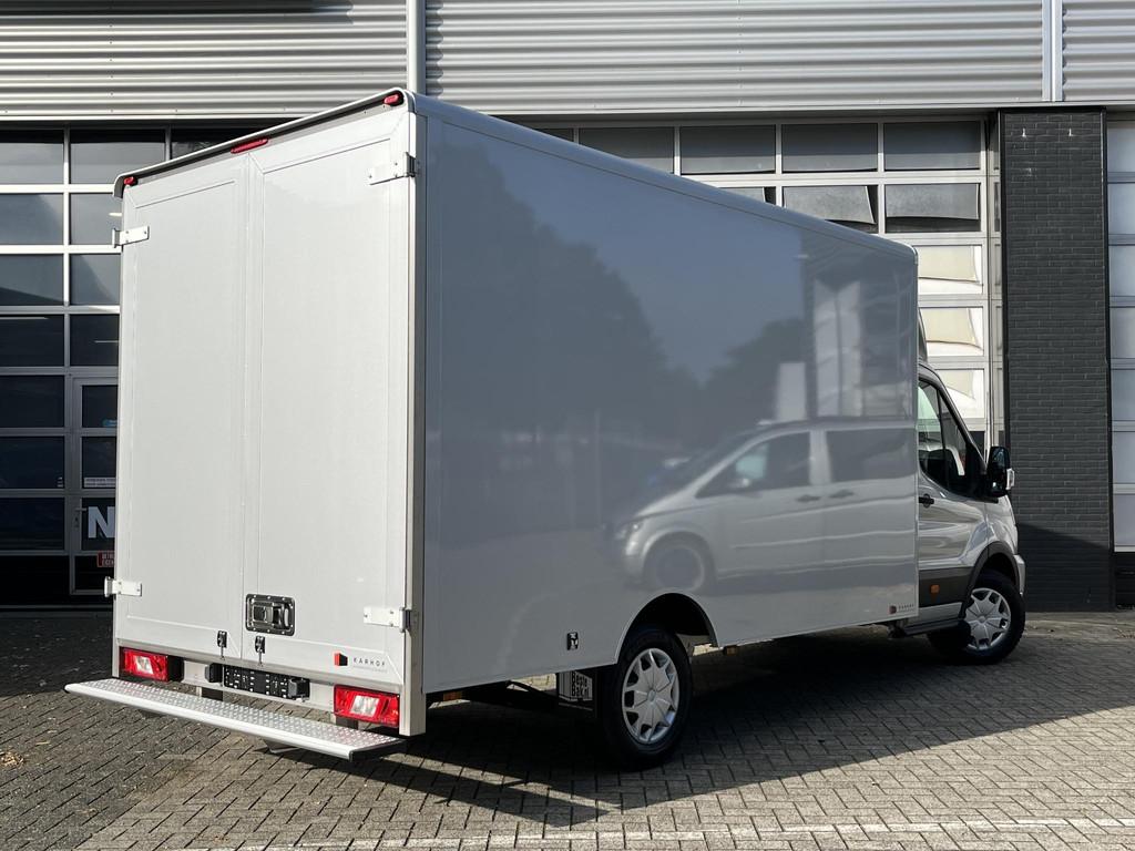 Ford Transit 350 170pk L4H1 Bakwagen! Airco / Cruise control, Auto's, Voorwielaandrijving, Stof, Euro 6, 4 cilinders