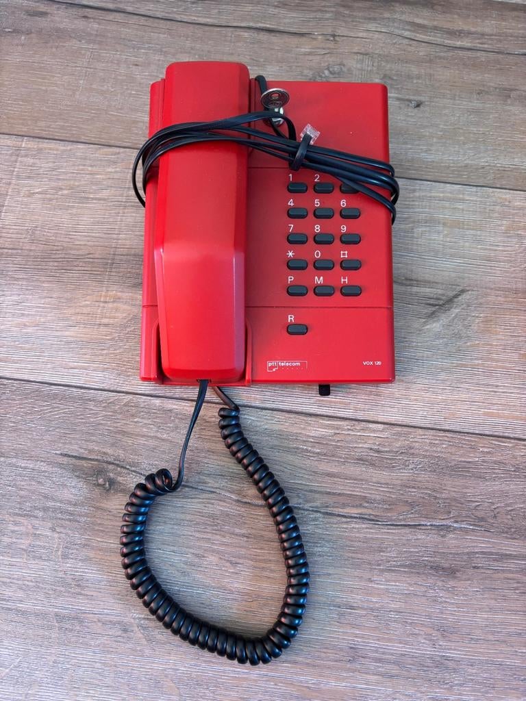 PTT Telecom Twintoon Vox 120 met slotje - ZGAN, Telecommunicatie, Vaste telefoons | Niet Draadloos, Ophalen of Verzenden, Zo goed als nieuw