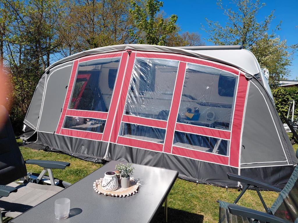 Ventana voortent+luifel op maat voor Fendt Active 445 (2021), Ophalen, Zo goed als nieuw, Ten Cate All Season 240g/m2