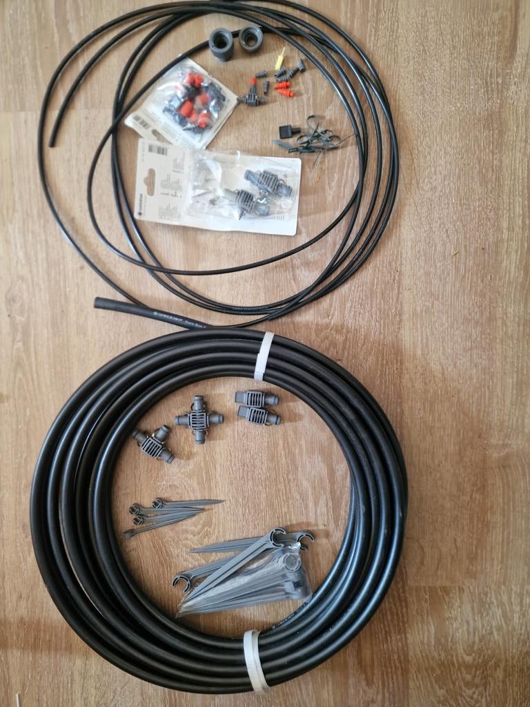 Gardena besproeiingssysteem met sproeicomputer, Tuin en Terras, Ophalen, Gebruikt