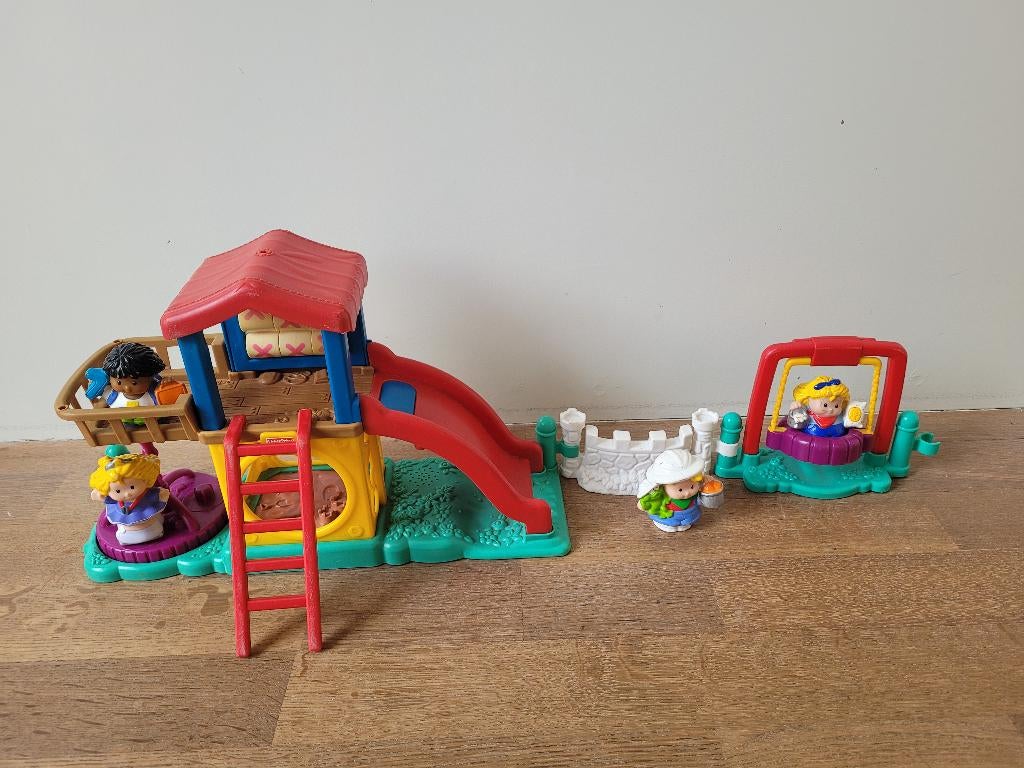 Fisher Price Little People speeltuin, Ophalen, Gebruikt, Speelset
