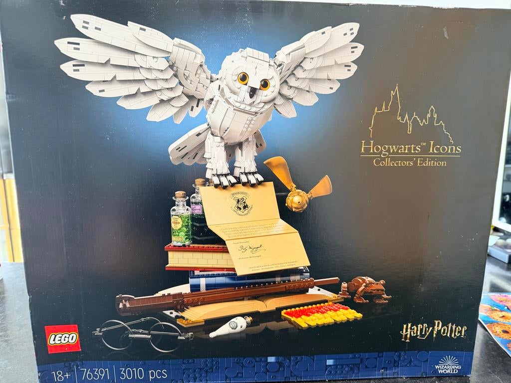 LEGO Harry Potter Zweinstein Iconen Collectors' Edition Hedw, Ophalen of Verzenden, Nieuw, Complete set, Lego