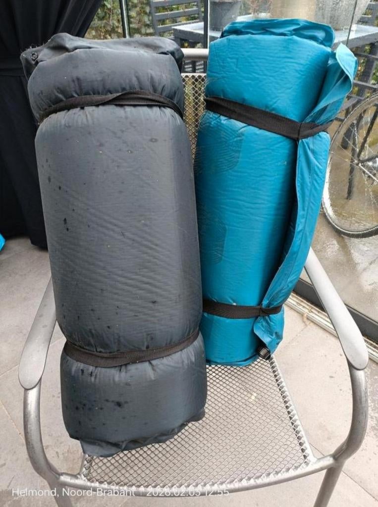 Zelfopblaasbare slaapmatten voor kamperen en reizen, Caravans en Kamperen, Ophalen