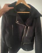 Uniplay Zwarte Jas met Teddy Voering, Ophalen of Verzenden, Gedragen, Maat 46/48 (XL) of groter, Zwart