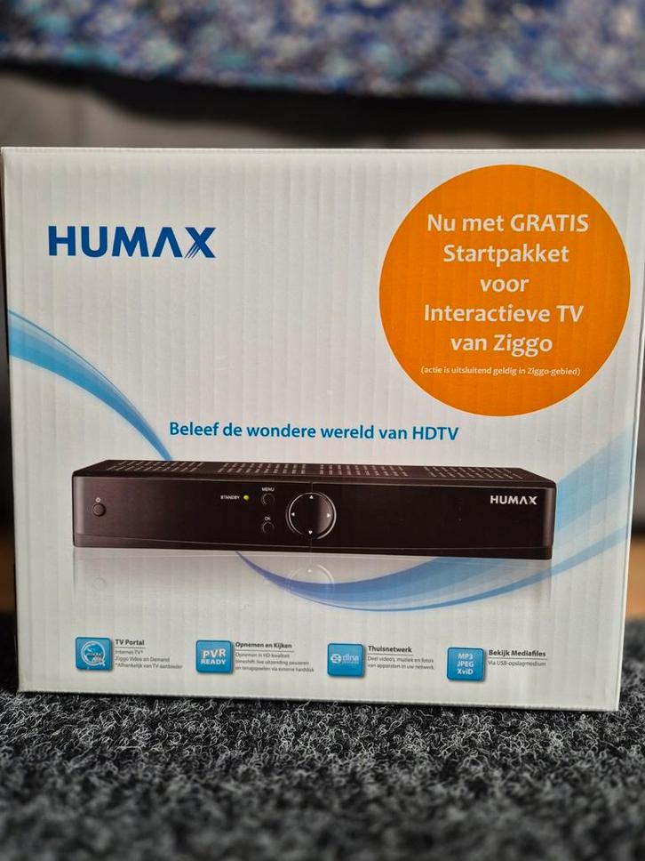Humax Interactieve TV Decoder voor Ziggo, Audio, Tv en Foto, Decoders en Harddiskrecorders, Nieuw, Decoder, Ophalen
