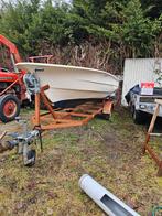 Boot met trailer, handlier en 9.9pk tweetakt motor, Ophalen