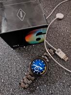 Fossil Gen 6 Smartwatch FTW4059 Inox - Accu te vervangen, Fossil, Ophalen of Verzenden, Hoogte, Gebruikt