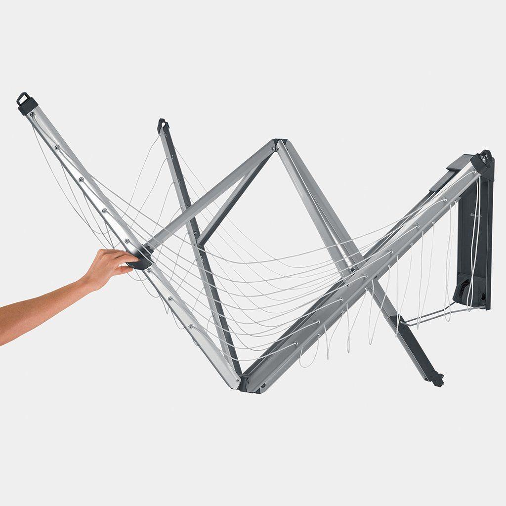 Brabantia Wallfix Wanddroogrek - Compact en Ruimtebesparend, Tuin en Terras, Droogmolens en Wasrekken, Ophalen, Gebruikt, Wasrek