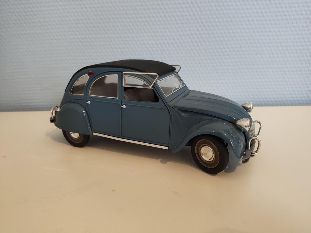 Solido Citroen 2CV 1966 - Nr 8029, Ophalen of Verzenden, Zo goed als nieuw, Auto, Solido