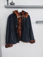 Vintage Jas met Konijnenbont Voering, Maat 38/40 (M), Bruin, Ophalen of Verzenden, Allegri