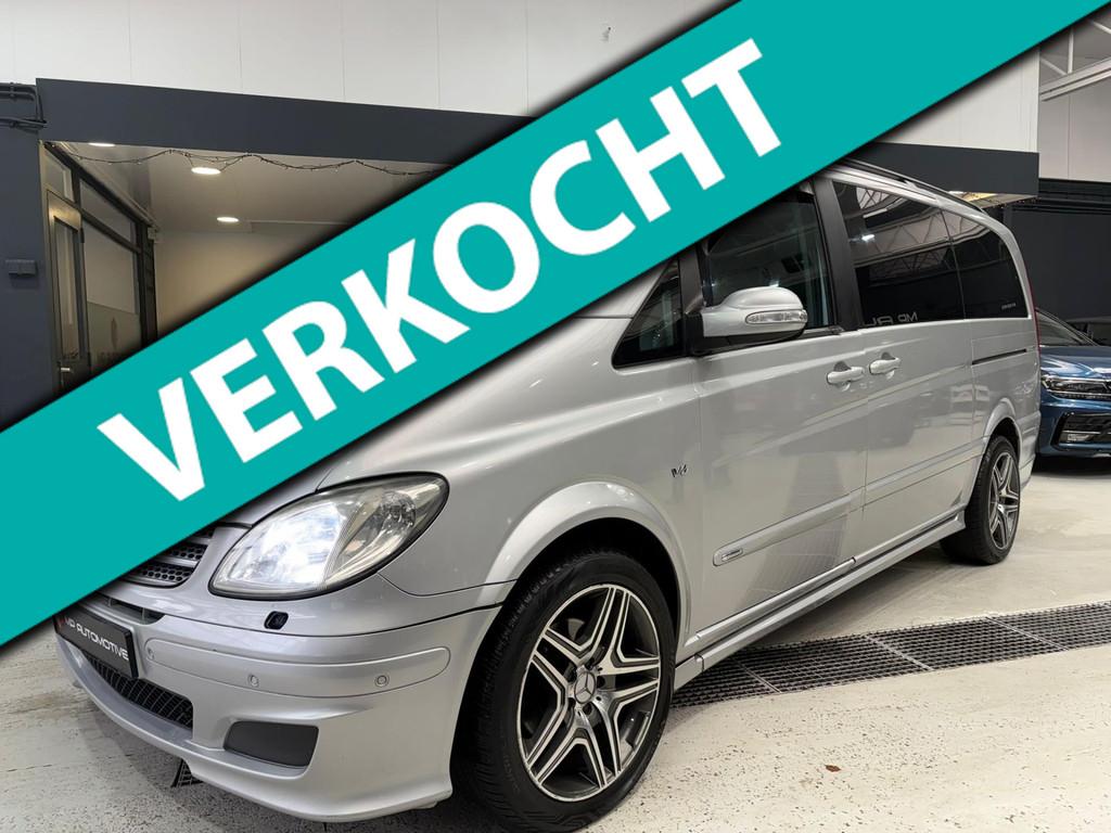 Mercedes-Benz Vito 3.0 V6 120 CDI 320 AUT Lang DC luxe|Viano, Automaat, Achterwielaandrijving, Gebruikt, Zwart