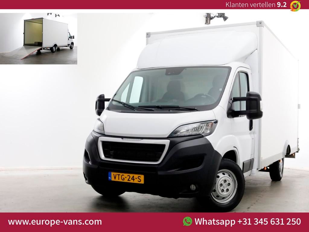 Peugeot Boxer 2.2 BlueHDi 165pk Durisotti Lowliner Bakwagen, Auto's, Bestelauto's, Voorwielaandrijving, Euro 6, Wit, Origineel Nederlands