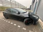 Tesla Model 3 AWD Dual motor Long Range 2019 Solid Black, Auto's, Automaat, 910 kg, 1831 kg, Zwart