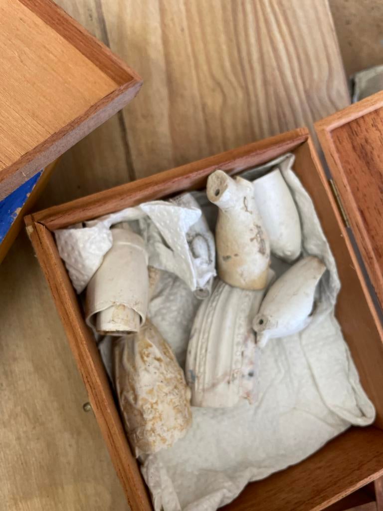 Goudse pijpenkoppen (17e-20e eeuw) - Bodemvondsten, Antiek en Kunst, Ophalen