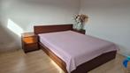Malm ikea bed, Ophalen, Gebruikt, Bruin, Tweepersoons