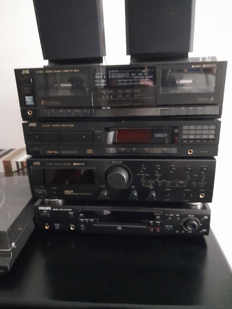 Voor de liefhebber audio set, Cassettedeck, Losse componenten, Zo goed als nieuw, Ophalen