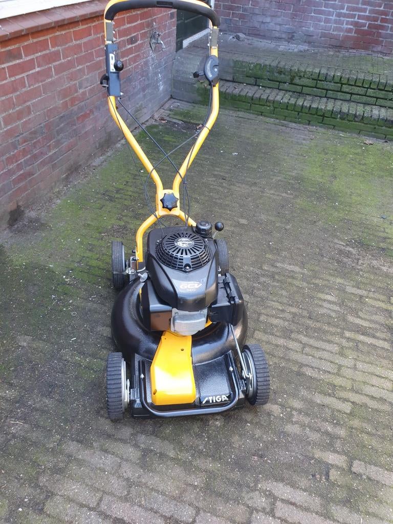 Te koop aangeboden stiga multi clipper, Tuin en Terras, Grasmaaiers, 50 cm of meer, Ophalen