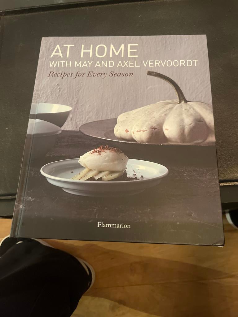 AT HOME met May en Axel Vervoordt: Recepten voor elk seizoen, Verzenden, Zo goed als nieuw, Overige gebieden, Hoofdgerechten