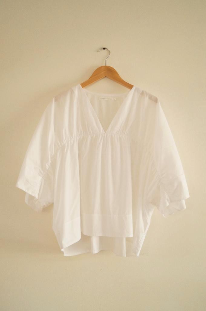 RABENS SALONER BLOUSE MAAT 40-42, Kleding | Dames, Blouses en Tunieken, Zo goed als nieuw, Maat 38/40 (M), Wit, Verzenden