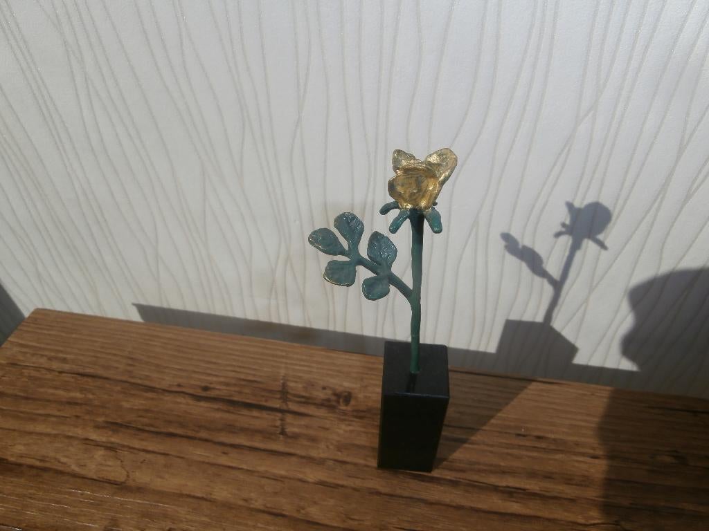 Brons Beeldje van Corry Ammerlaan, Verzamelen, Ophalen of Verzenden, Zo goed als nieuw, Mens