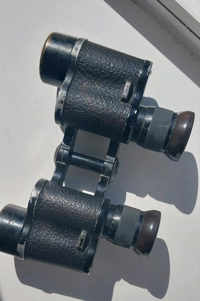 Verrekijker Carl Zeiss Telex 6x24 - Brits leger, Verzenden, Gebruikt, 8 tot 12x, Porro (met knik)