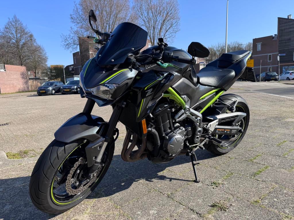 Mooie Kawasaki Z900 (26.500 km) van 2017, Motoren, Motoren | Kawasaki, Occasion, 4 cilinders, Motorrijbewijs A, 948 cc