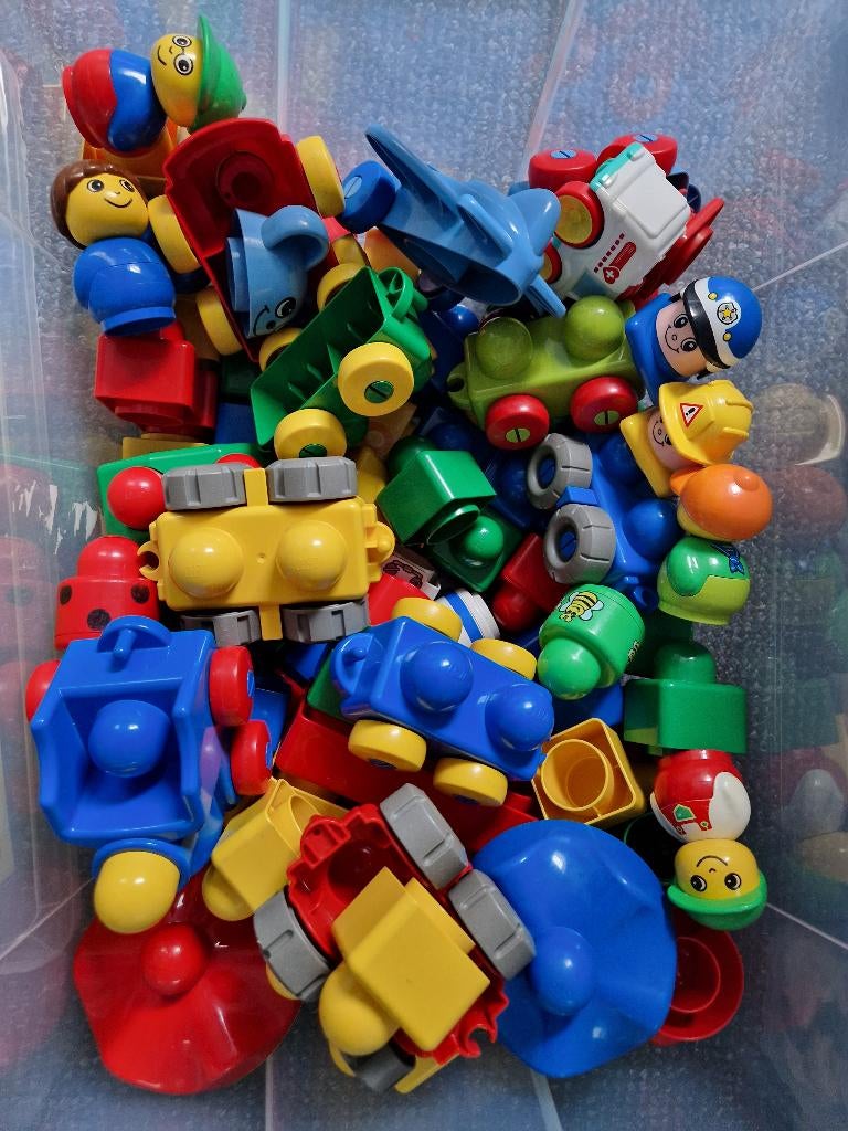 Baby lego duplo, Kinderen en Baby's, Ophalen, Gebruikt, Losse stenen, Duplo