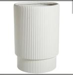 Bloempot hoog plantenpot, Ophalen of Verzenden, Rond, Steen, Minder dan 30 cm