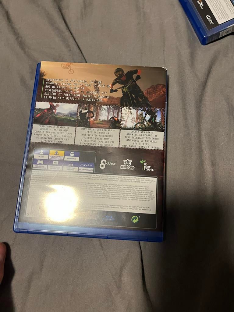 Descenders PS4 - Prima staat, Online, Gebruikt, 1 speler, Racen en Vliegen