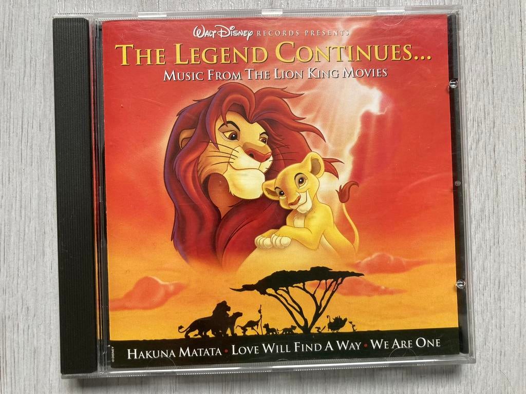 The Legend Continues... Music from the Lion King Movies, Ophalen of Verzenden, Zo goed als nieuw