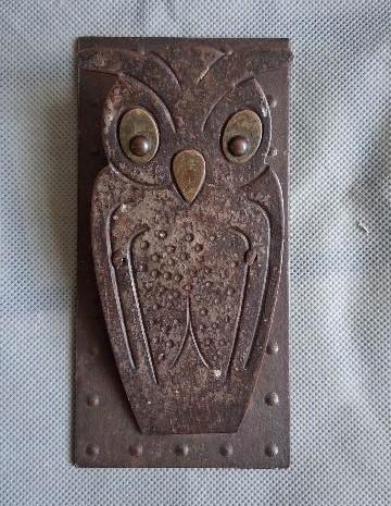 Goberg uil  briefclip Hugo Berg, Antiek en Kunst, Antiek | Overige Antiek, Ophalen of Verzenden