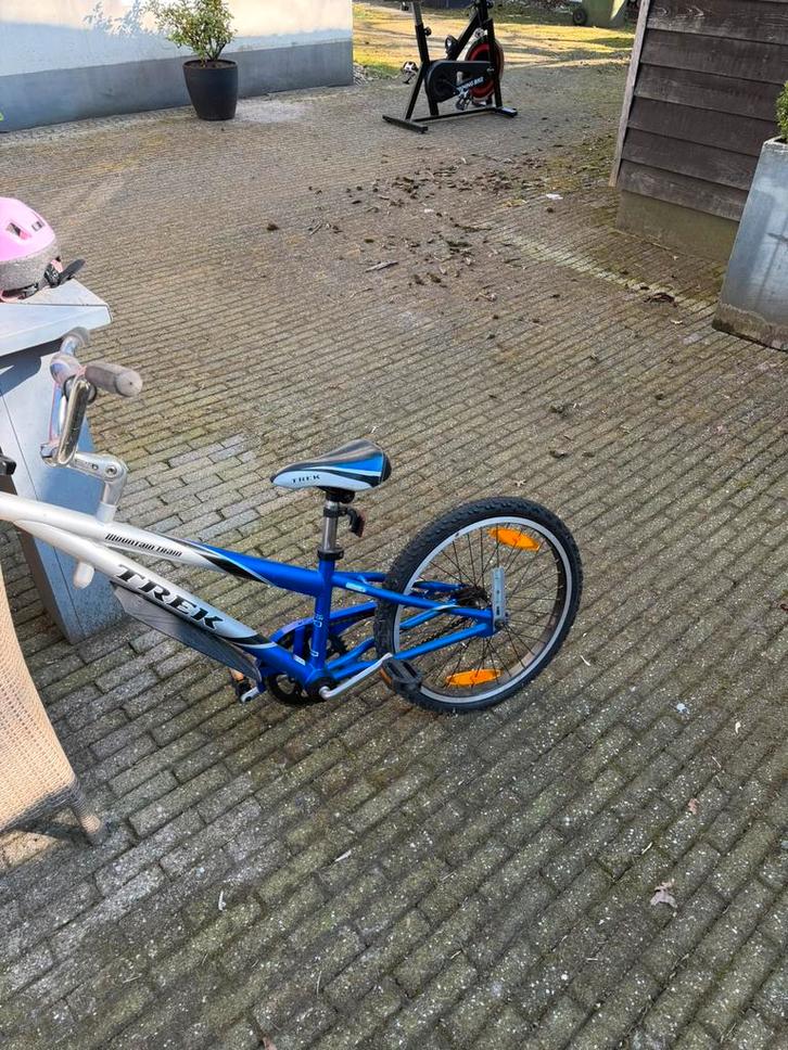 Trek aanhangfiets, Fietsen en Brommers, Fietsen | Kinderfietsjes, Gebruikt, 16 tot 20 inch, Ophalen of Verzenden