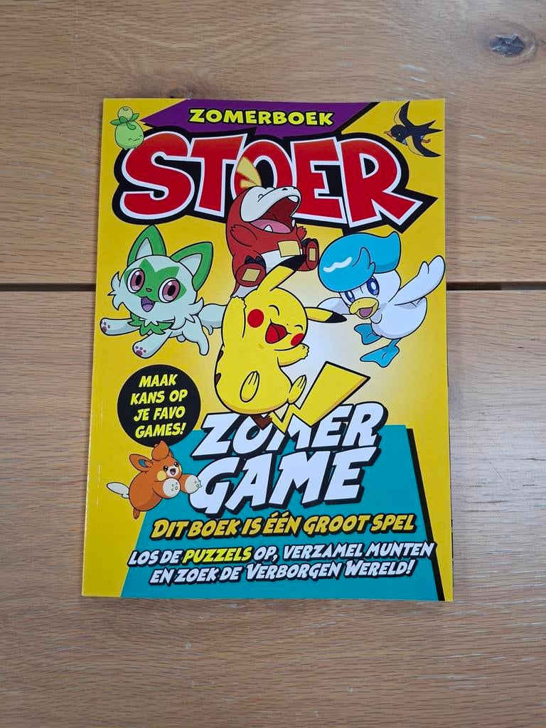 Zomerboek Stoer Zomer Game - Niet ingetekend of ingeschreven, Boeken, Stripboeken, Eén stripboek, Ophalen of Verzenden, Zo goed als nieuw