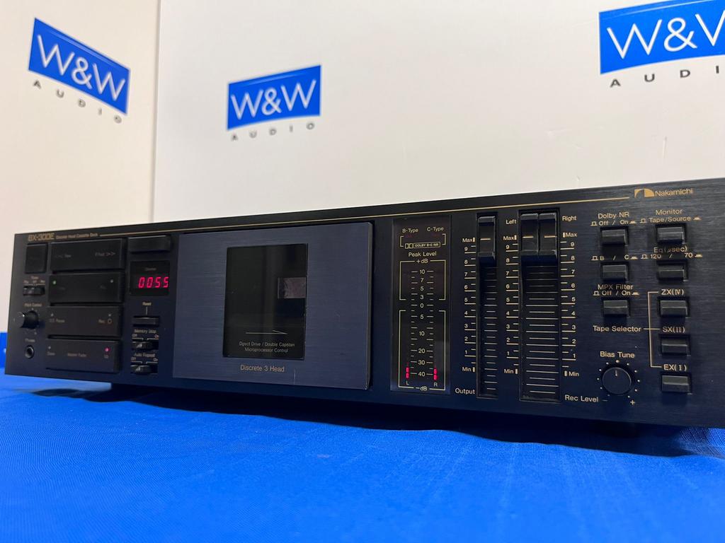 Nakamichi BX-300E Discrete 3-Head Cassette Deck - Geserviced, Audio, Tv en Foto, Cassettedecks, Overige merken, ., Tiptoetsen