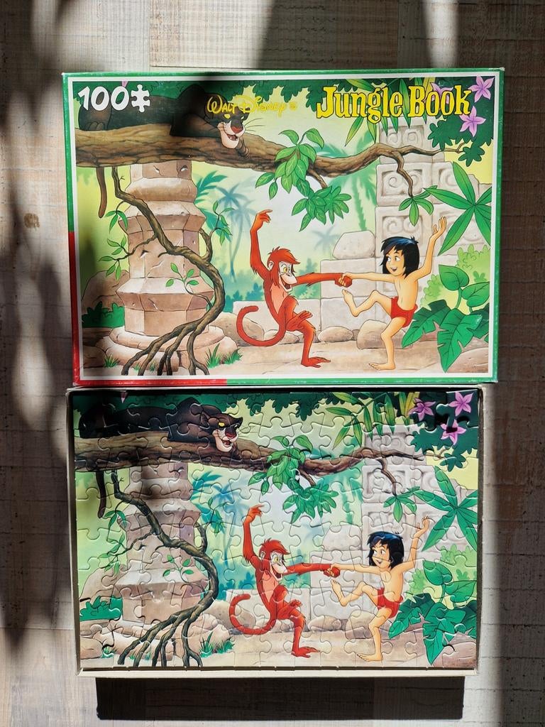 Jungle Book puzzel 100 stukjes, Ophalen, Meer dan 50 stukjes, 6 jaar of ouder