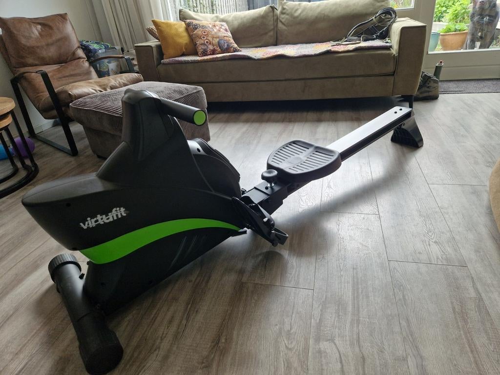 VirtuFit Ergometer Roeitrainer Semi-Pro - Z.G.A.N., Ophalen, Buik, Zo goed als nieuw, Metaal