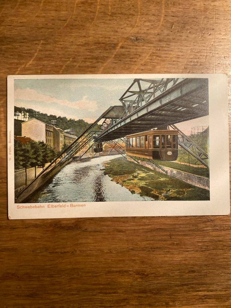 Oude Ansichtkaart Schwebebahn Elberfeld - Barmen, Verzenden, Voor 1920, Ongelopen