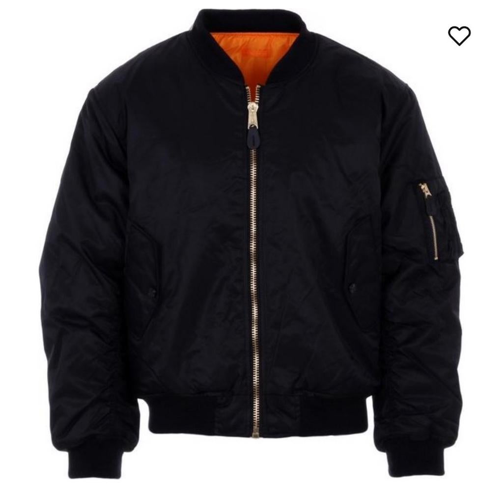 Fostex Garments MA-1 Bomberjack Heren - Maat XL, Fostex Garments, Zwart, Ophalen of Verzenden, Maat 56/58 (XL)