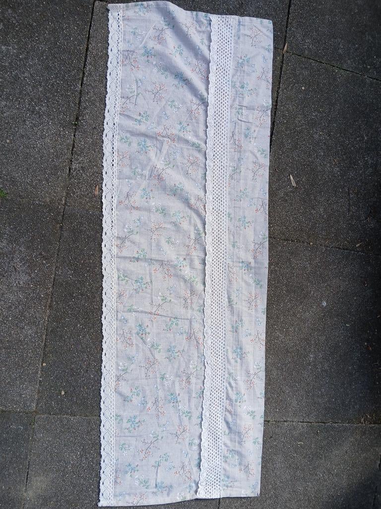 Leuk, beetje vintage gordijn, Huis en Inrichting, Ophalen of Verzenden, 200 cm of meer