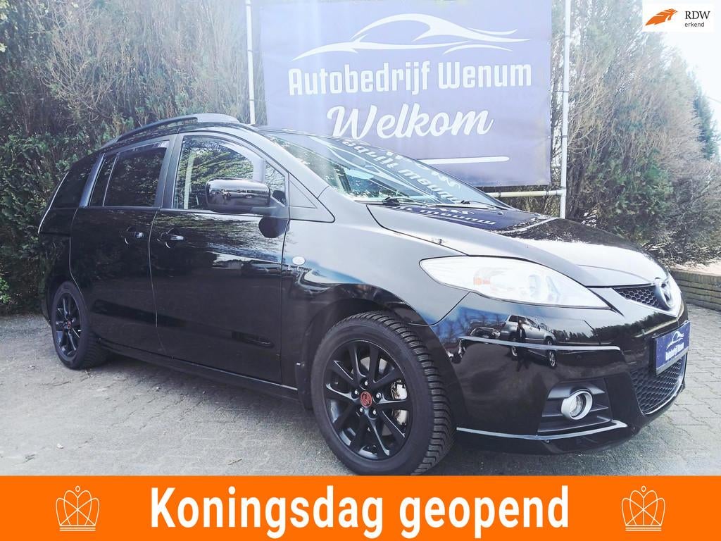 Mazda 5 1.8 TS+ NIEUWE DISTRIBUTIE, 7 persoons, Black-Line e, Auto's, Mazda, Voorwielaandrijving, Stof, Gebruikt, 4 cilinders