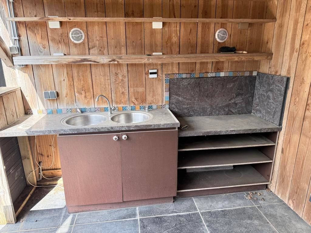 Gratis buitenkeuken, Tuin en Terras, Buitenkeukens, Ophalen, Gebruikt, Gas